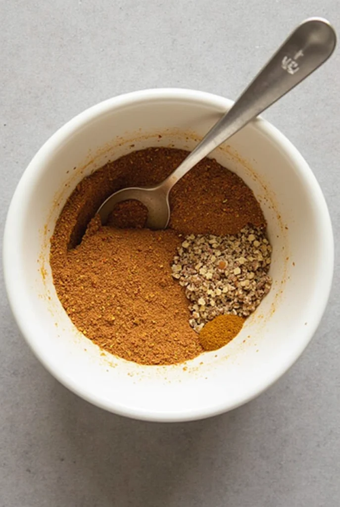 Bold & Smoky Coffee Rub That Makes Every Bite Feel Like Home 3 Close-up of bold and smoky homemade coffee rub with spices